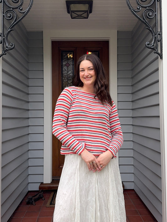 Striped Long-sleeve | Size M