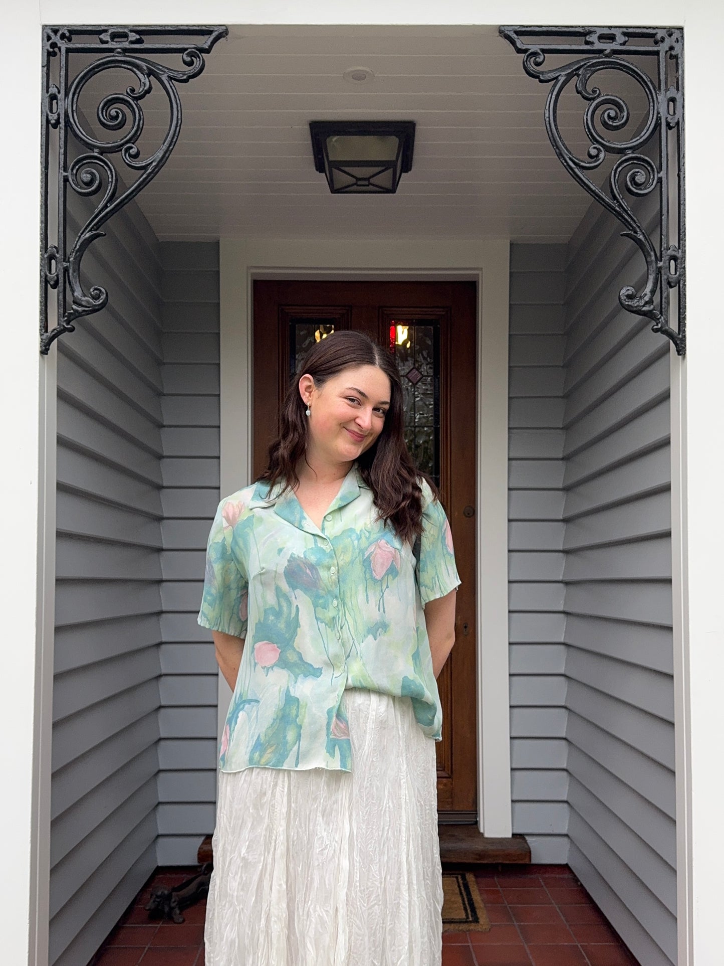 Watercolour-vibe Blouse | Size 12-14
