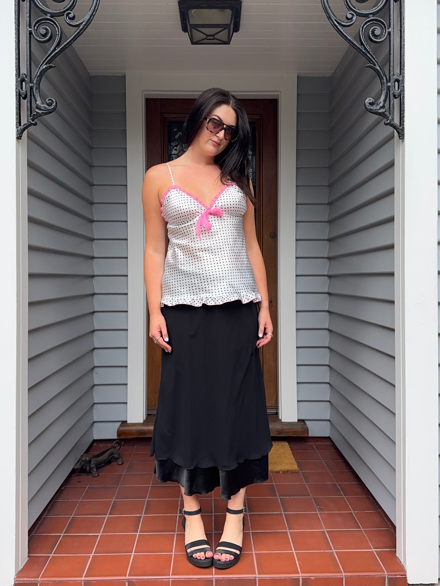 Black Maxi Skirt | Size 12-14