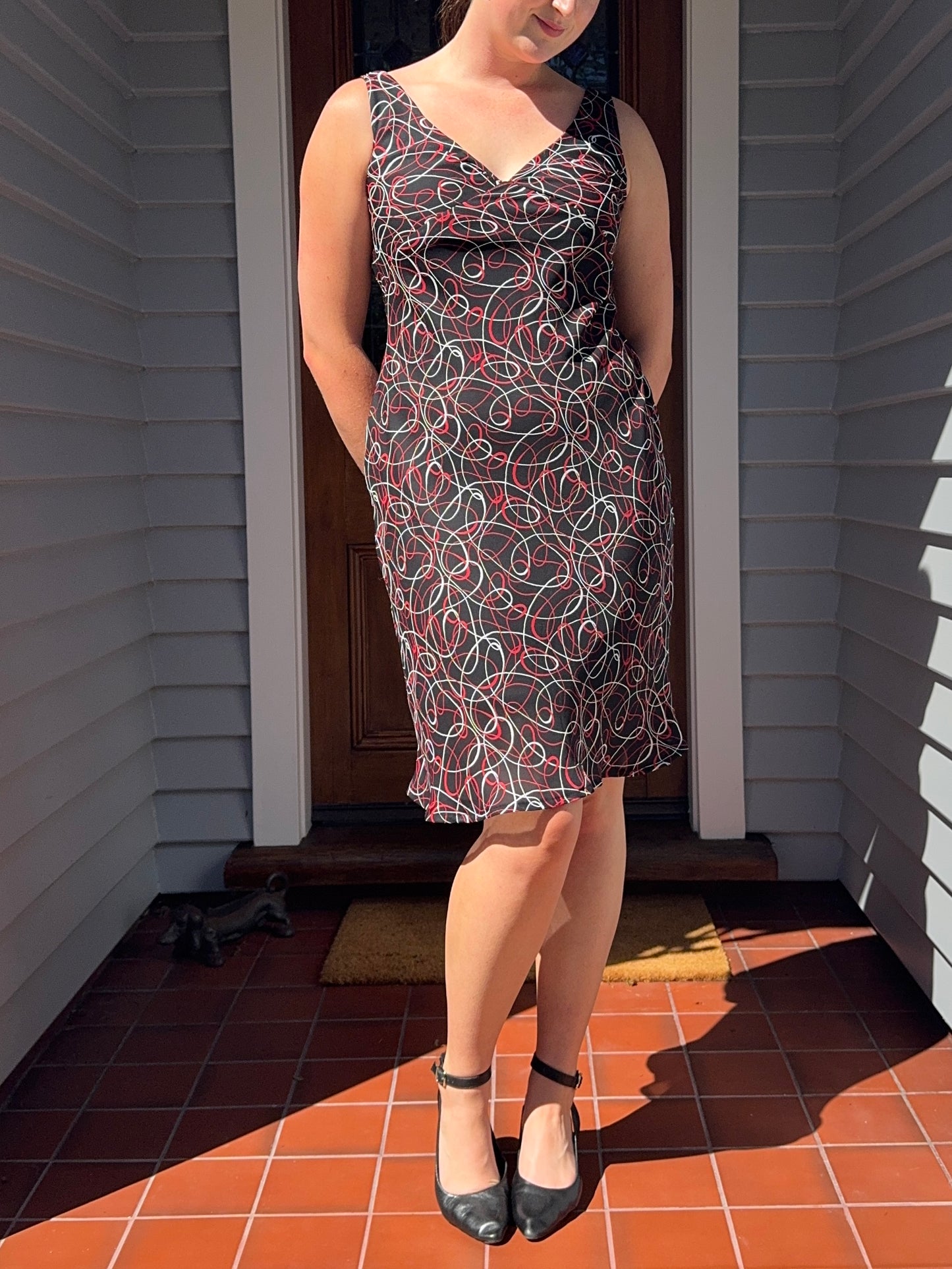 Vintage Max Midi Dress | Size 12-14