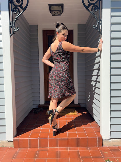 Vintage Max Midi Dress | Size 12-14