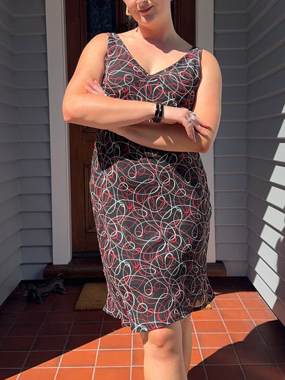 Vintage Max Midi Dress | Size 12-14