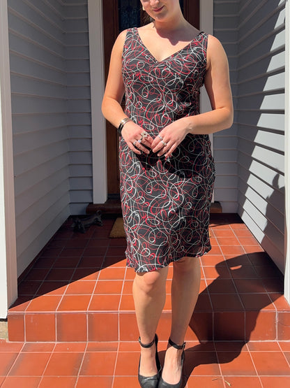 Vintage Max Midi Dress | Size 12-14