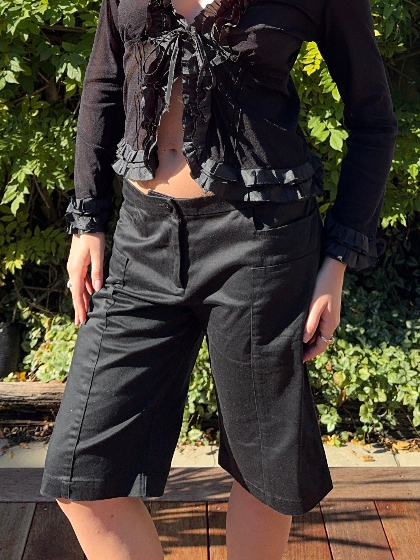 Black Capri Pants | Size 14