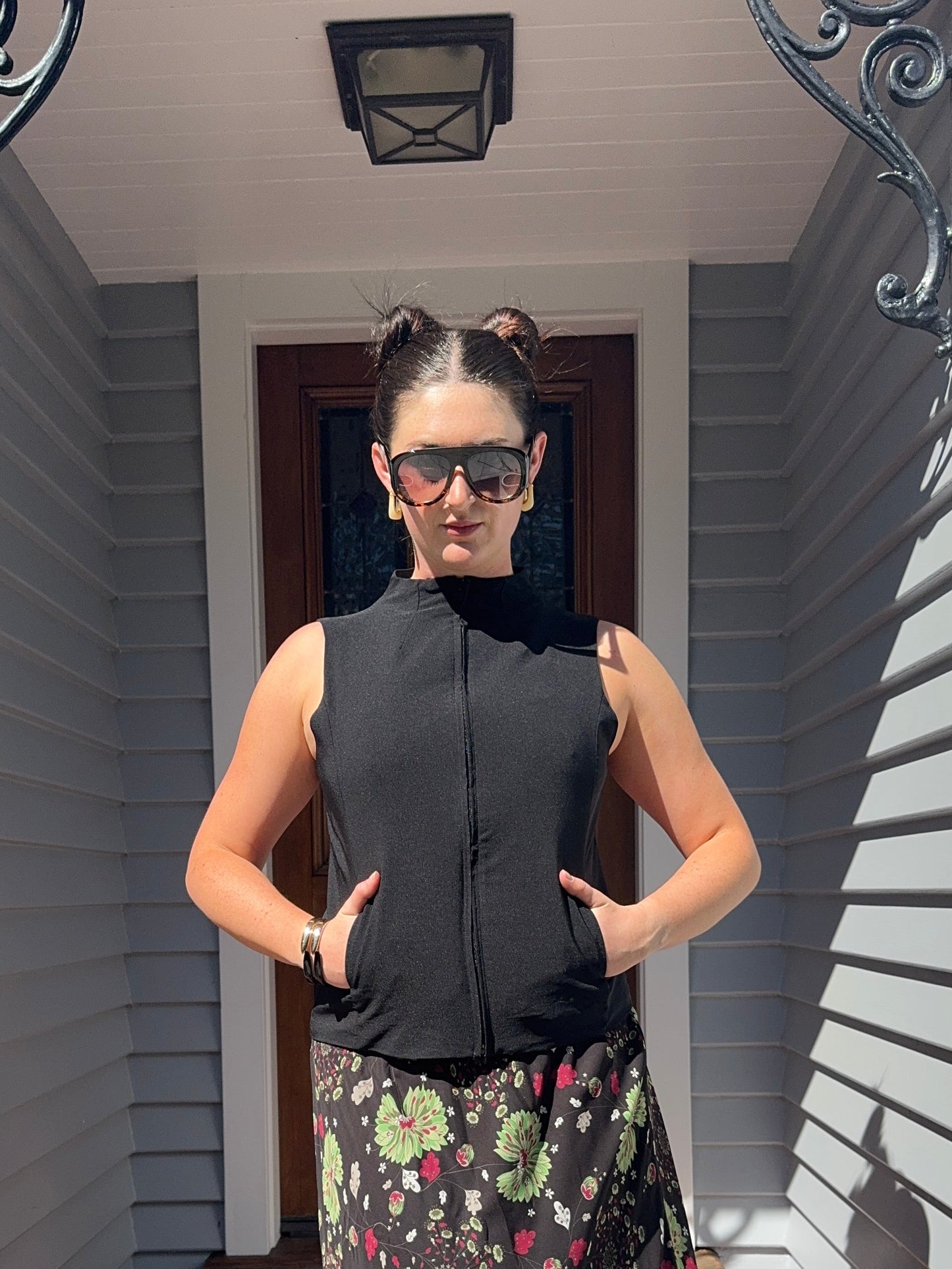 Zip-Up Vest Top | Size 12