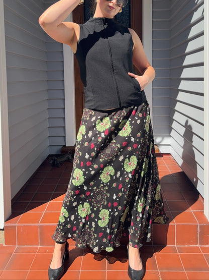 Floral Maxi Skirt | Size 16-18