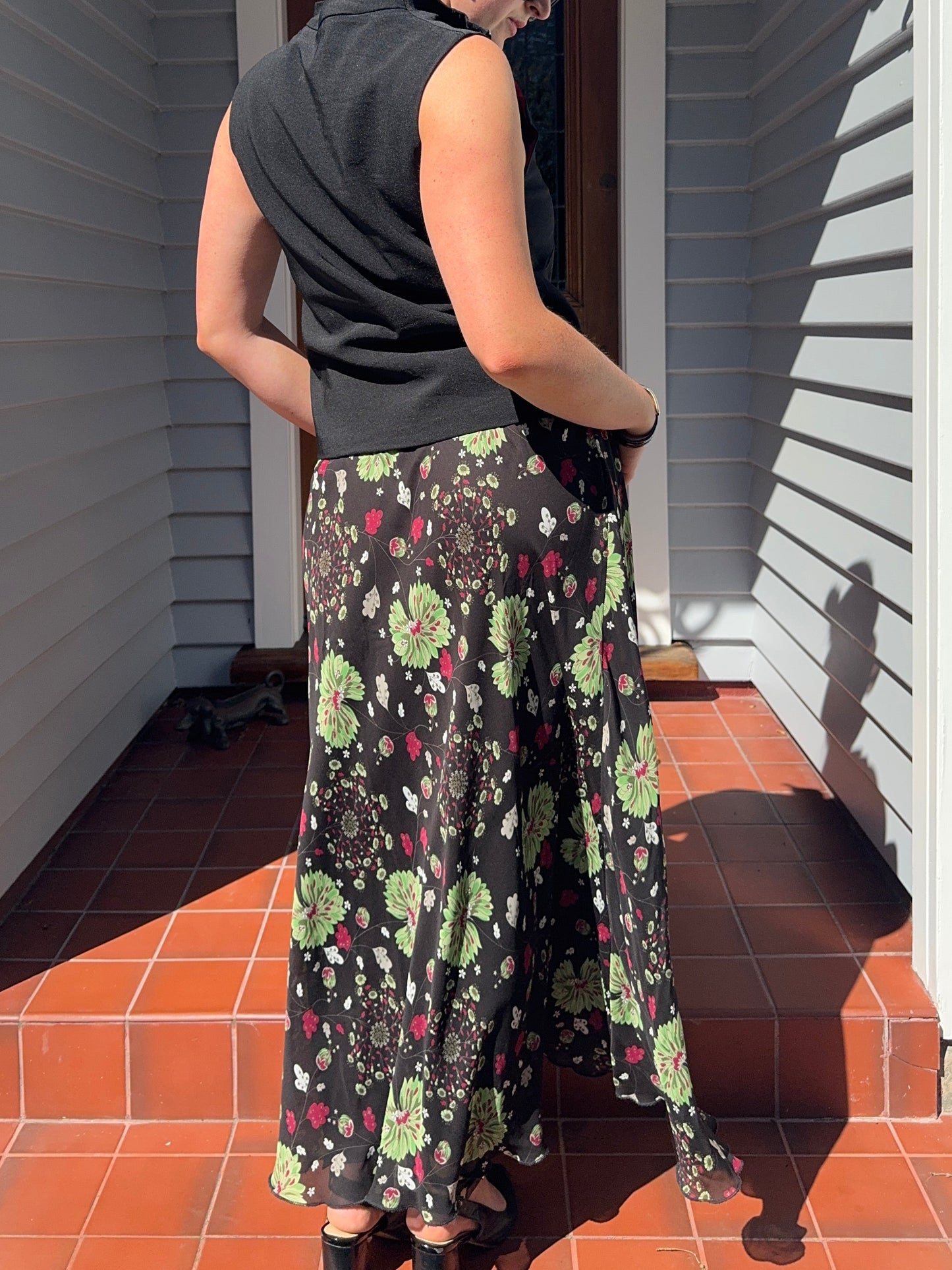 Floral Maxi Skirt | Size 16-18