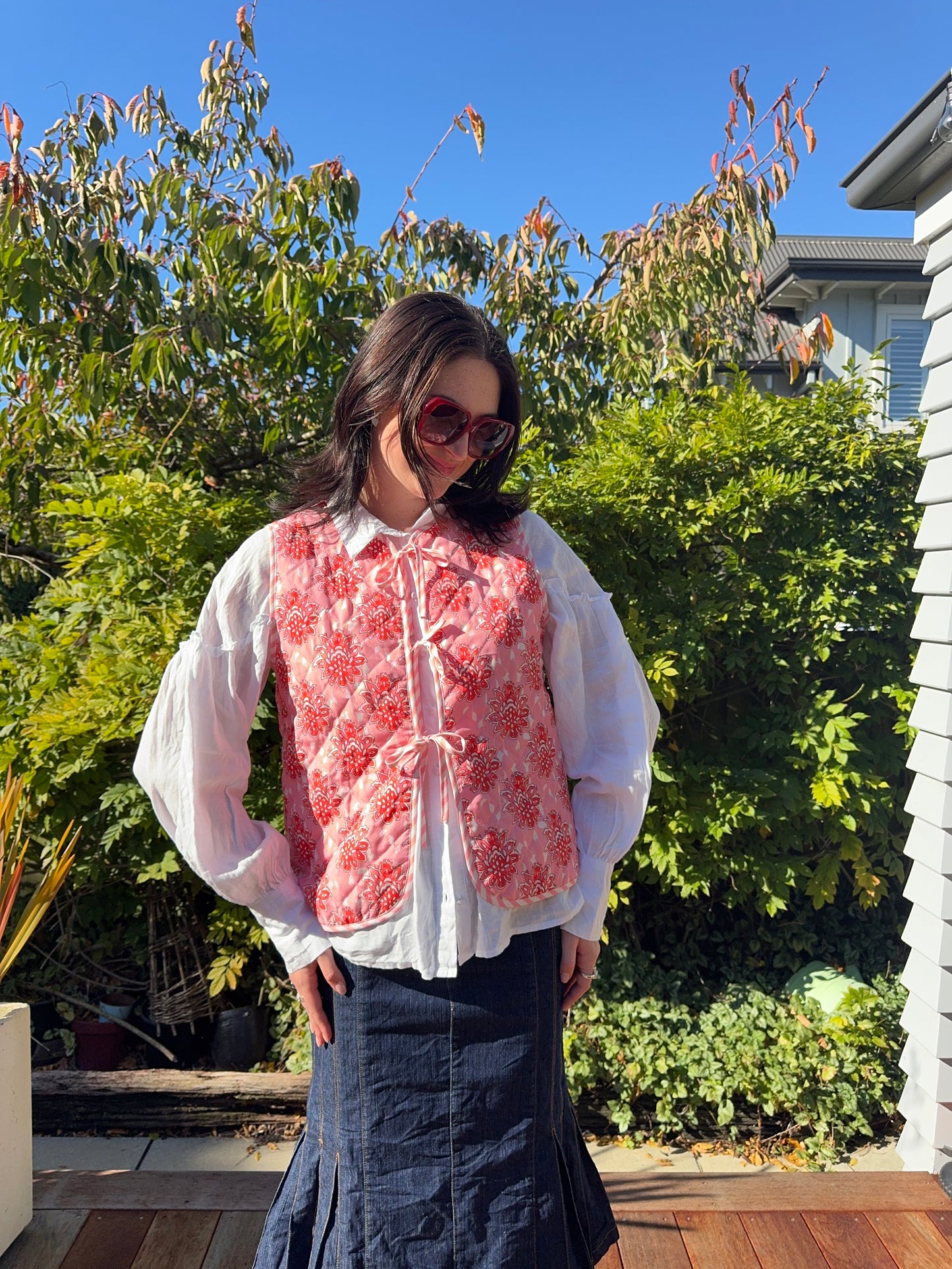 Colourful Tie-Up Vest | Size 10-14