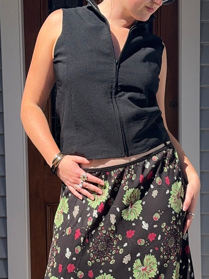 Zip-Up Vest Top | Size 12