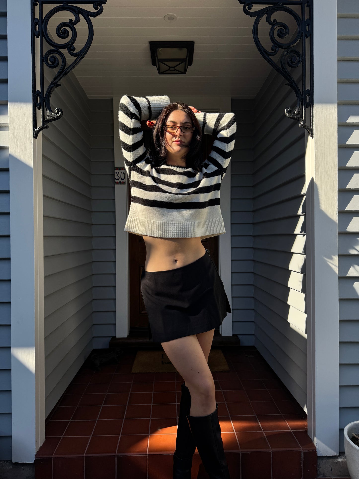 Striped Sweater | Size 8-10