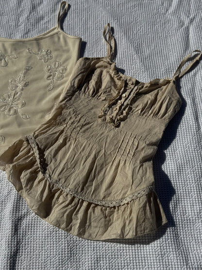 Cotton Singlet | Size XXS