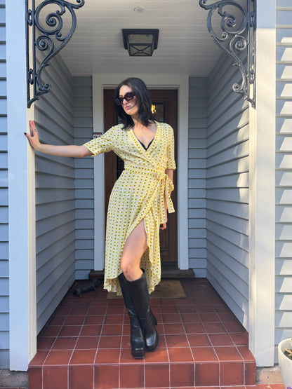 Ganni Sunflower Dress | Size 6-8