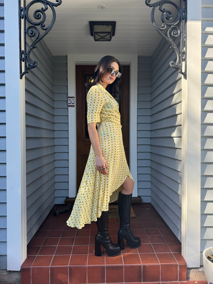 Ganni Sunflower Dress | Size 6-8