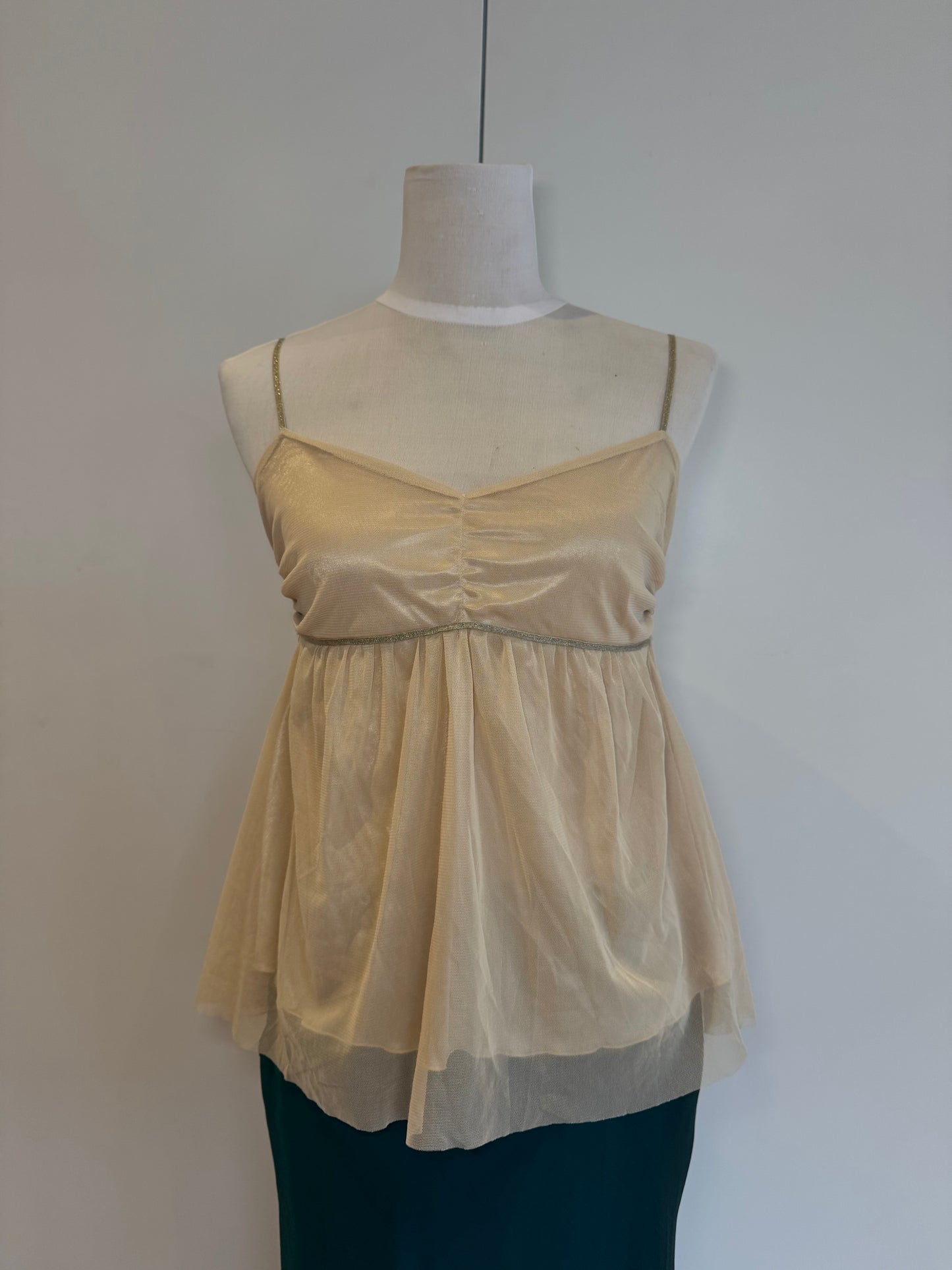 Gold Singlet | Size 6-8