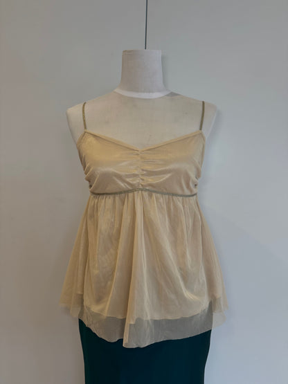 Gold Singlet | Size 6-8