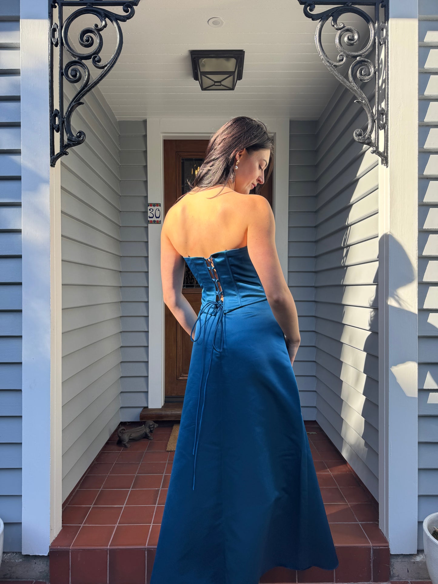 Vintage Blue Two-Piece Set | Size 10-12