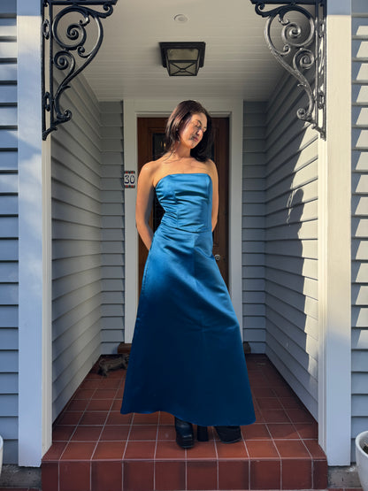 Vintage Blue Two-Piece Set | Size 10-12