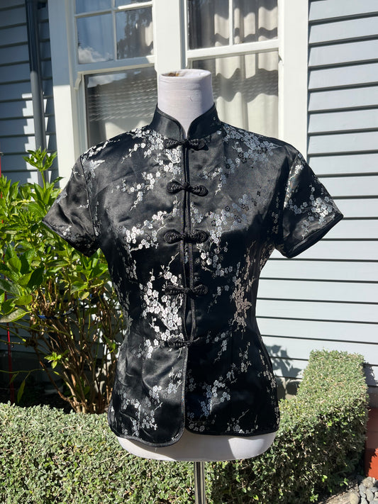 Vintage Asian-Inspired Top | Size 10