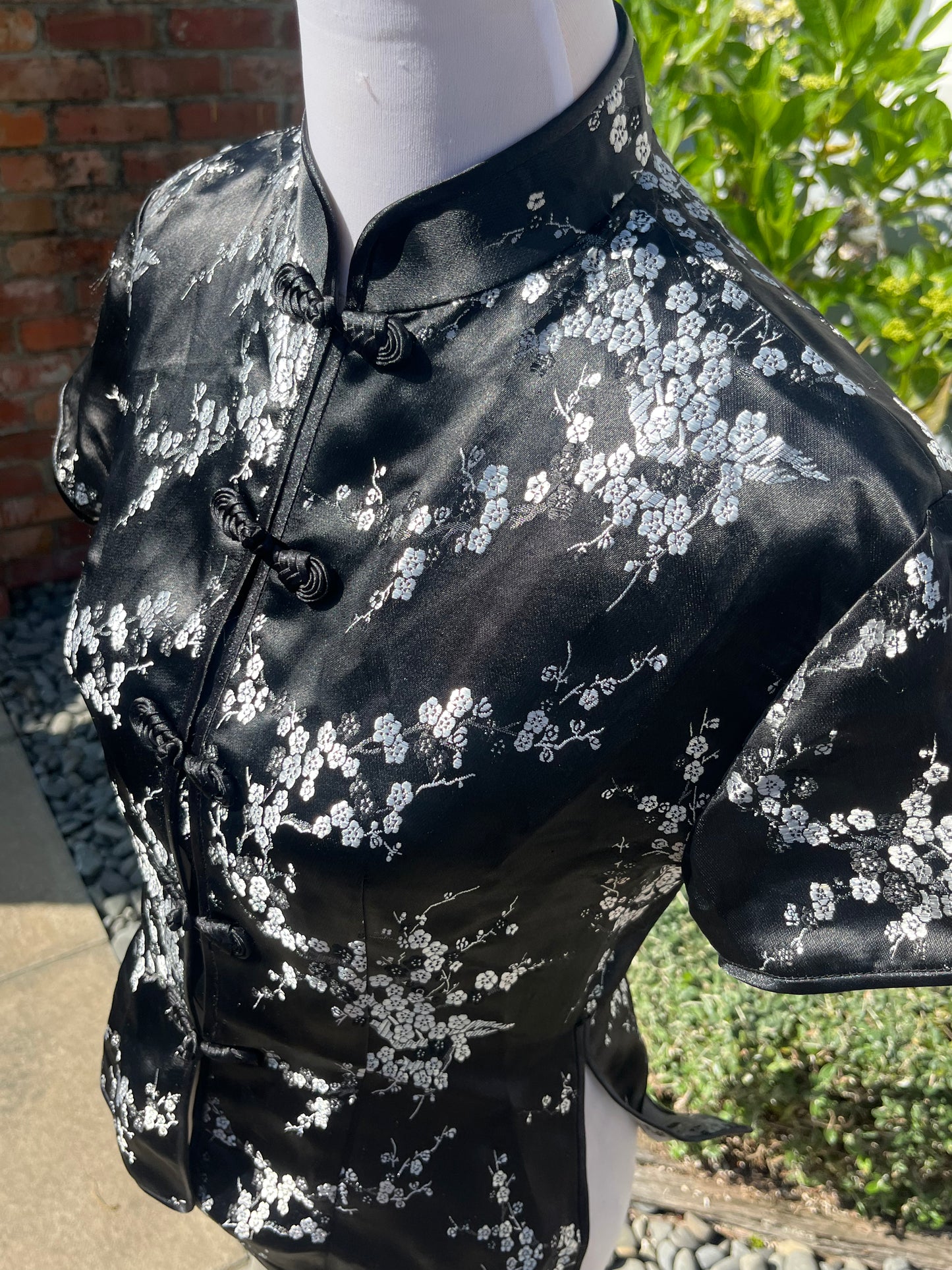 Vintage Asian-Inspired Top | Size 10