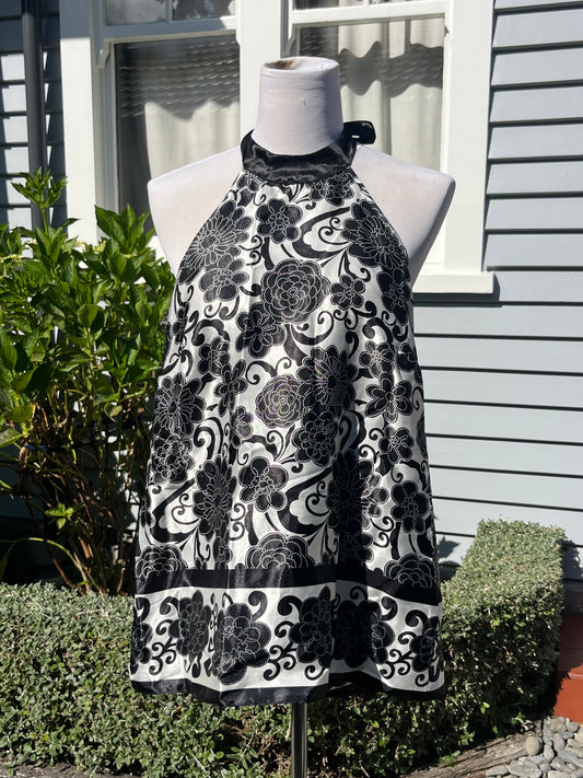 Floral Halter Top | Size 8
