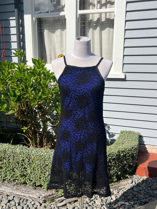 Crochet mini dress | Size 8