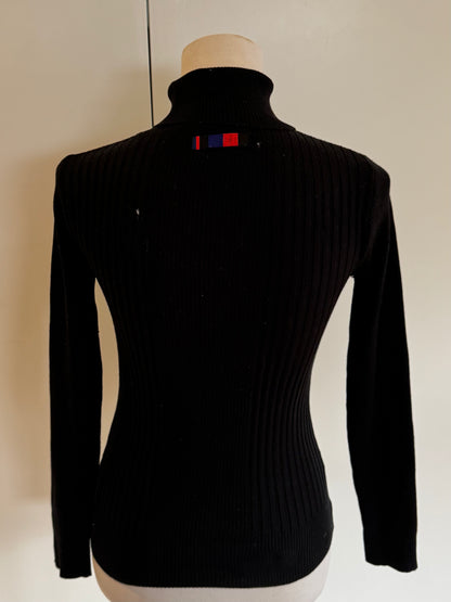 Black Turtleneck | Size 6-8