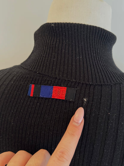 Black Turtleneck | Size 6-8