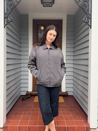 Vintage Grey Jacket | Size large