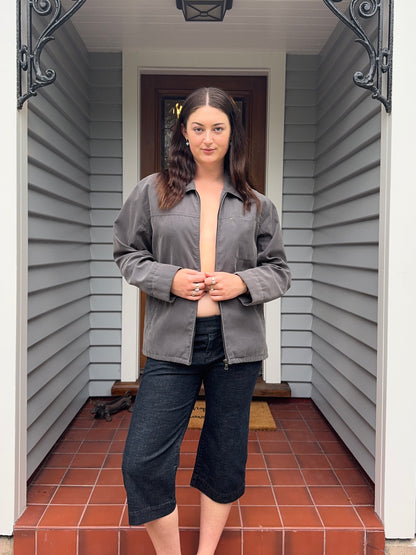 Vintage Grey Jacket | Size large