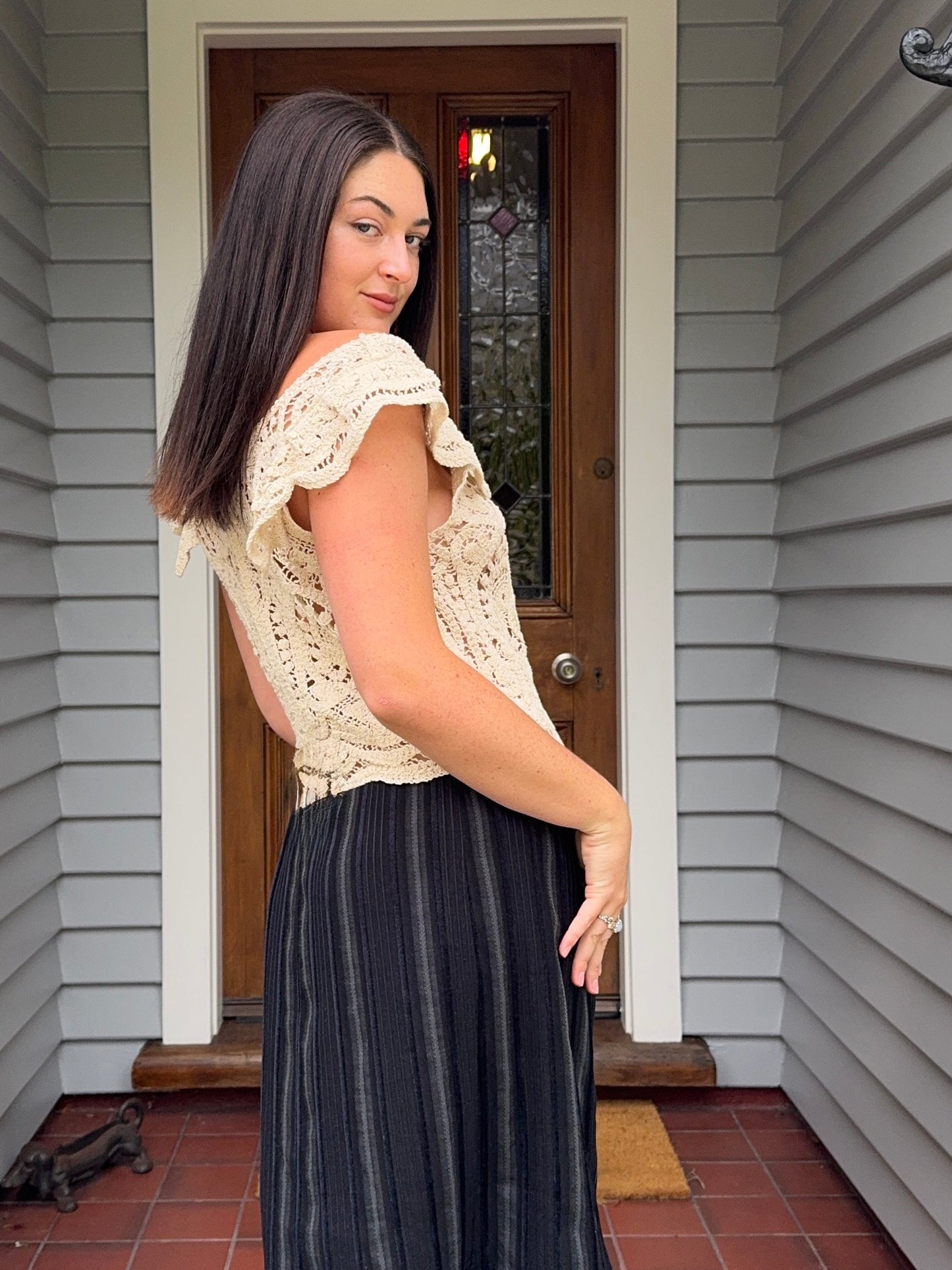 Crochet Blouse | Size M