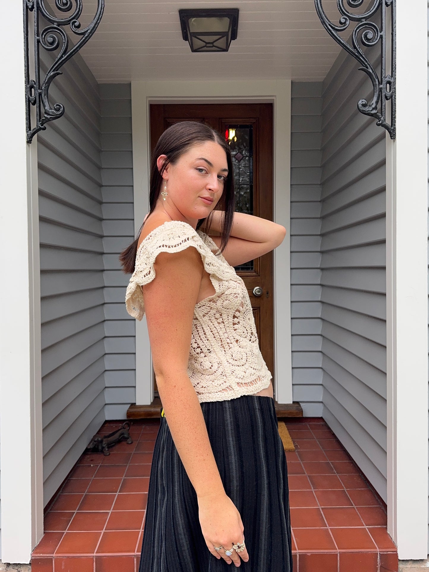 Crochet Blouse | Size M