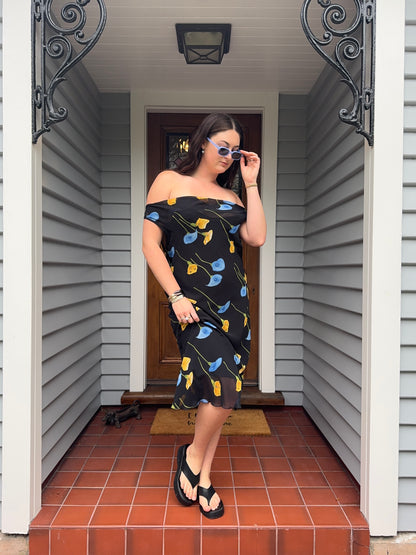 Tulip Midi Dress | Size 12-14