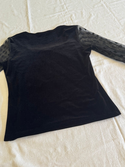Multi-Material Blouse | Size 10-12