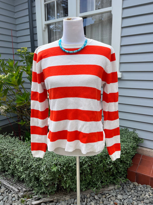Ganni striped jumper | Size 8-10