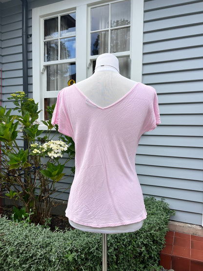 Cotton Candy Pink Singlet | Size 8-10
