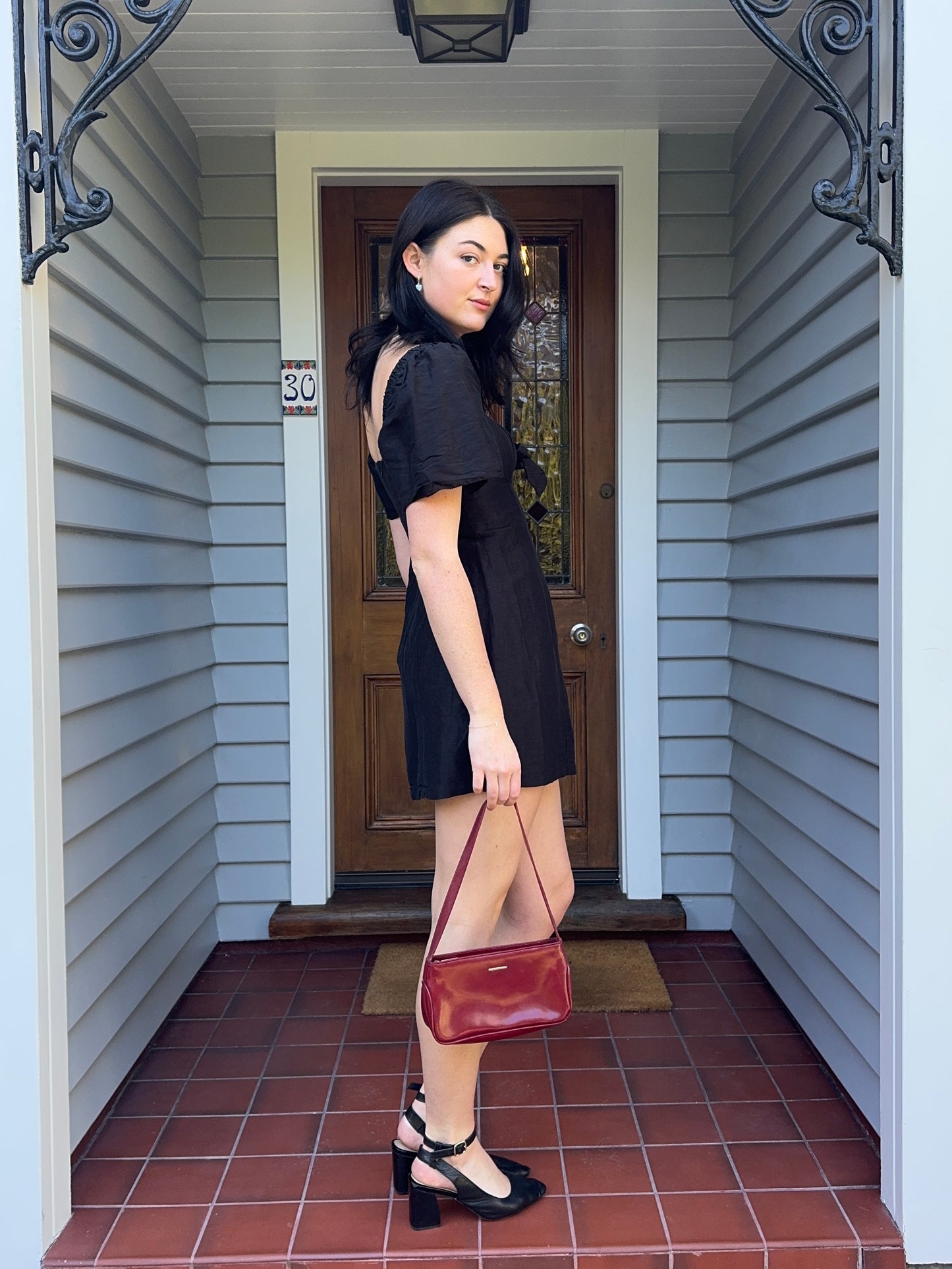 Hansen & Gretel Black Mini Dress | Size S