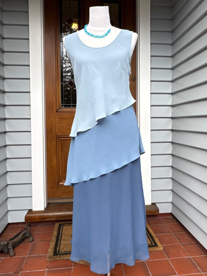 Floaty Tiered Maxi Dress | Size 10