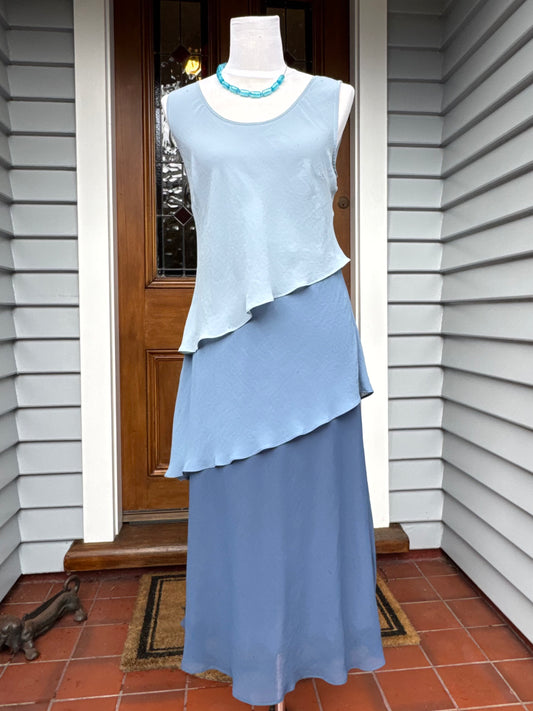 Floaty Tiered Maxi Dress | Size 10