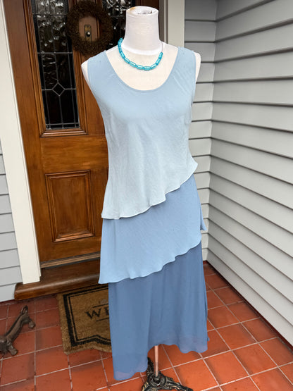 Floaty Tiered Maxi Dress | Size 10