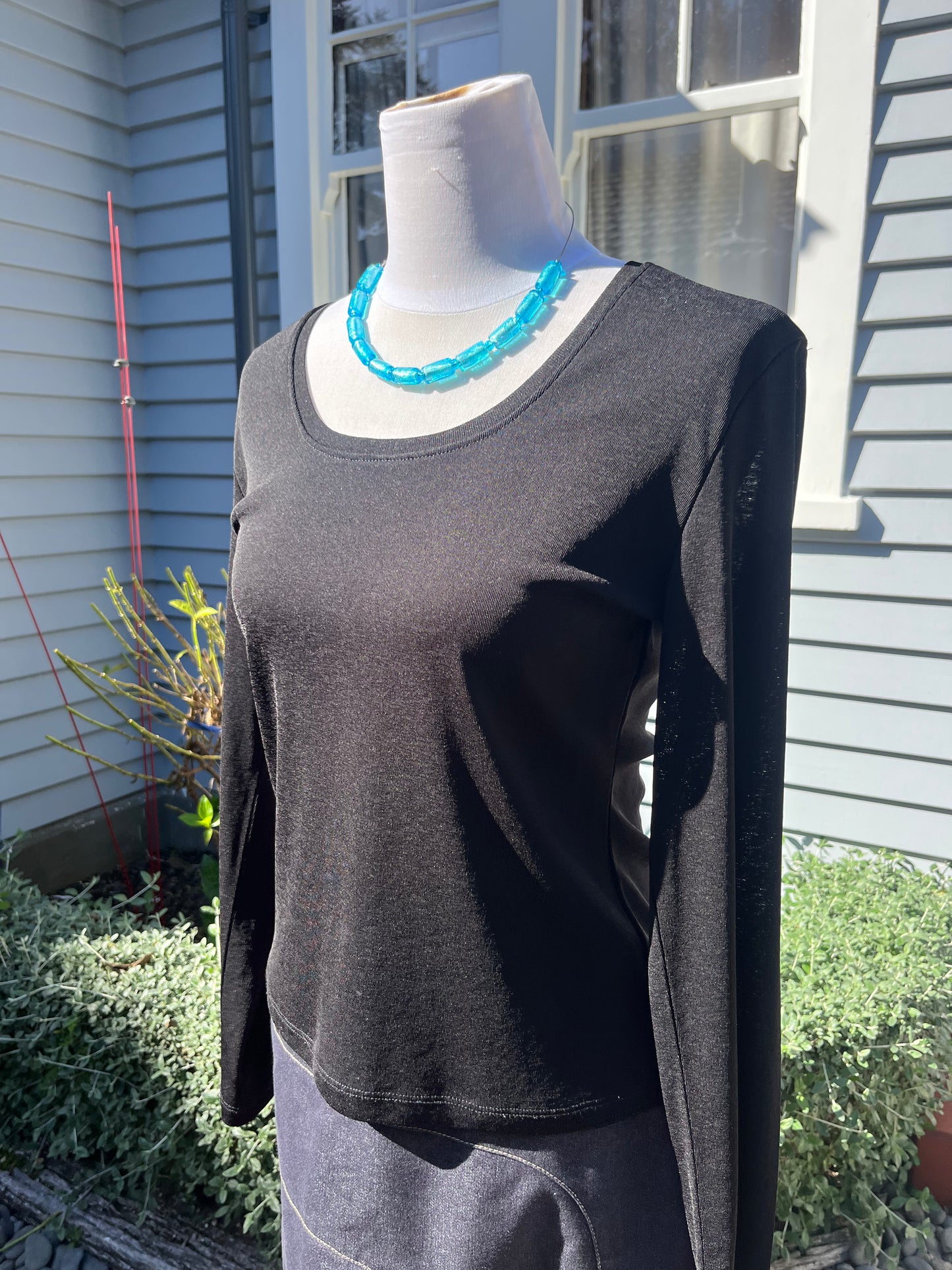 STAXS Black Longsleeve | Size 10-12
