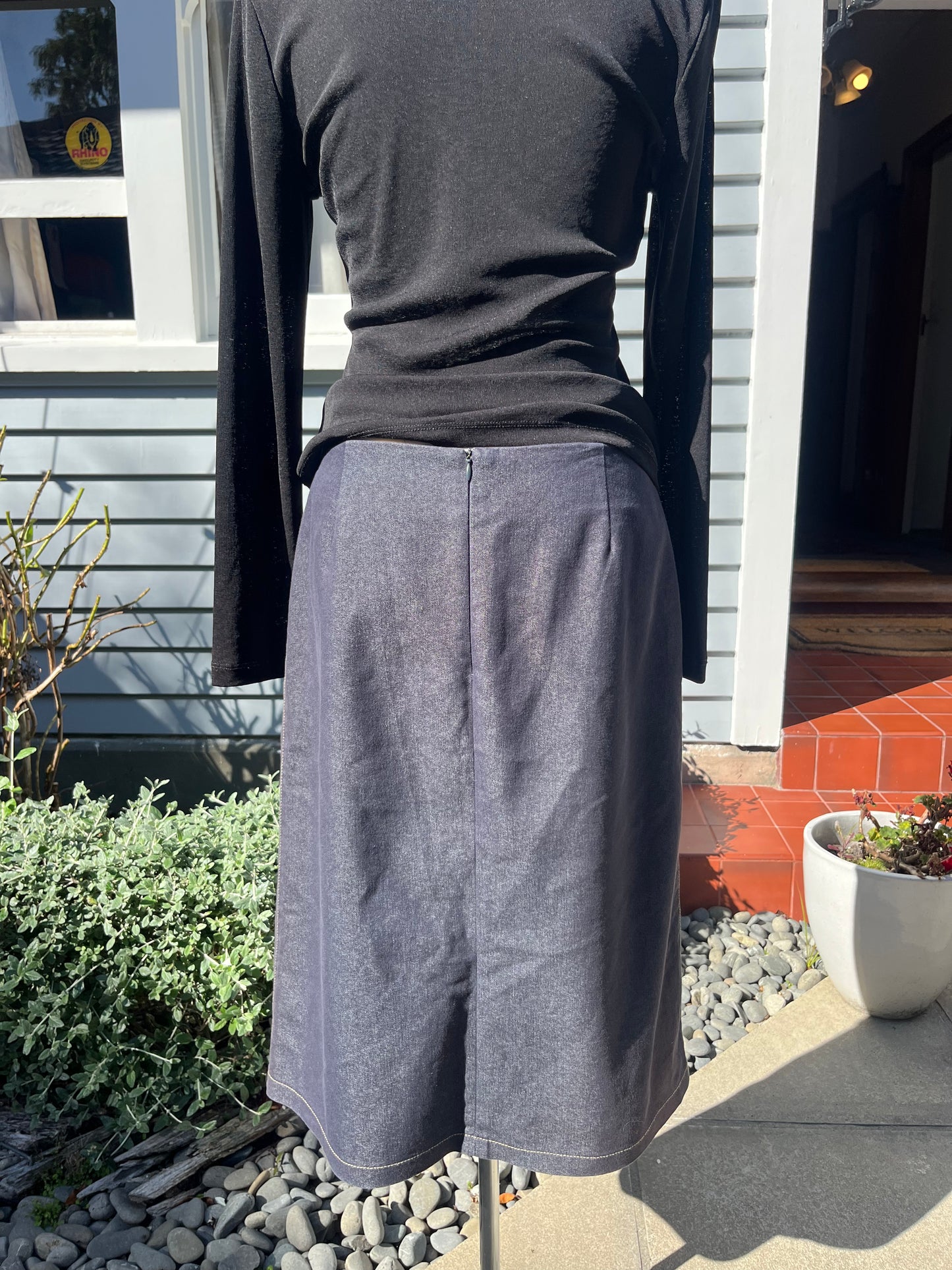 Vintage Glassons Midi Skirt | Size 12