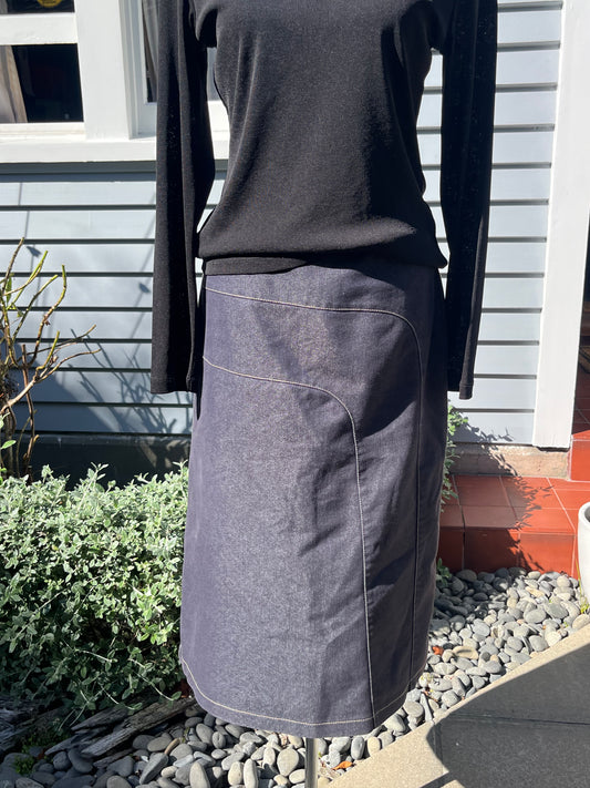 Vintage Glassons Midi Skirt | Size 12