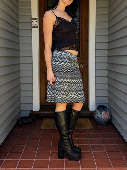 Funky Midi Skirt | Size 10-12