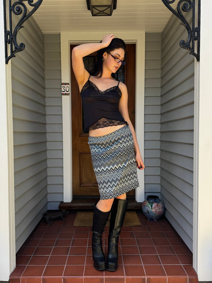 Funky Midi Skirt | Size 10-12
