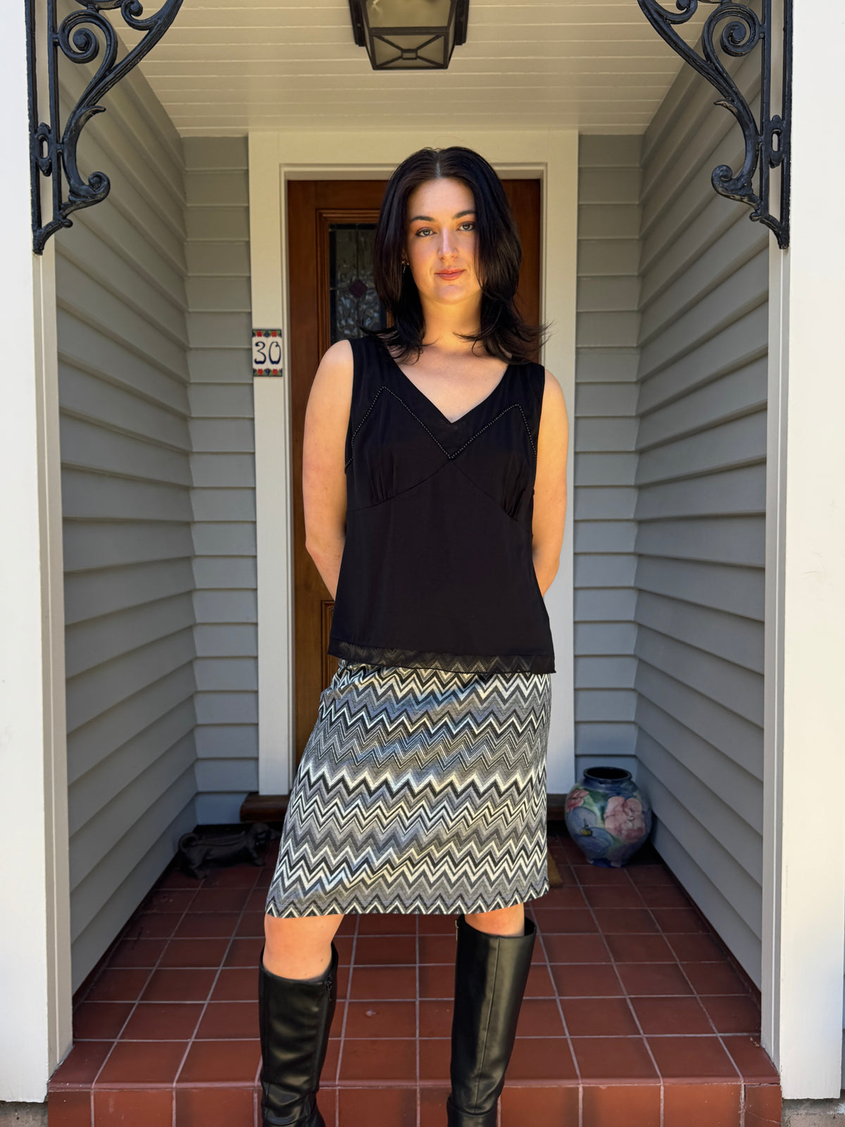 Beaded Singlet | Size 16
