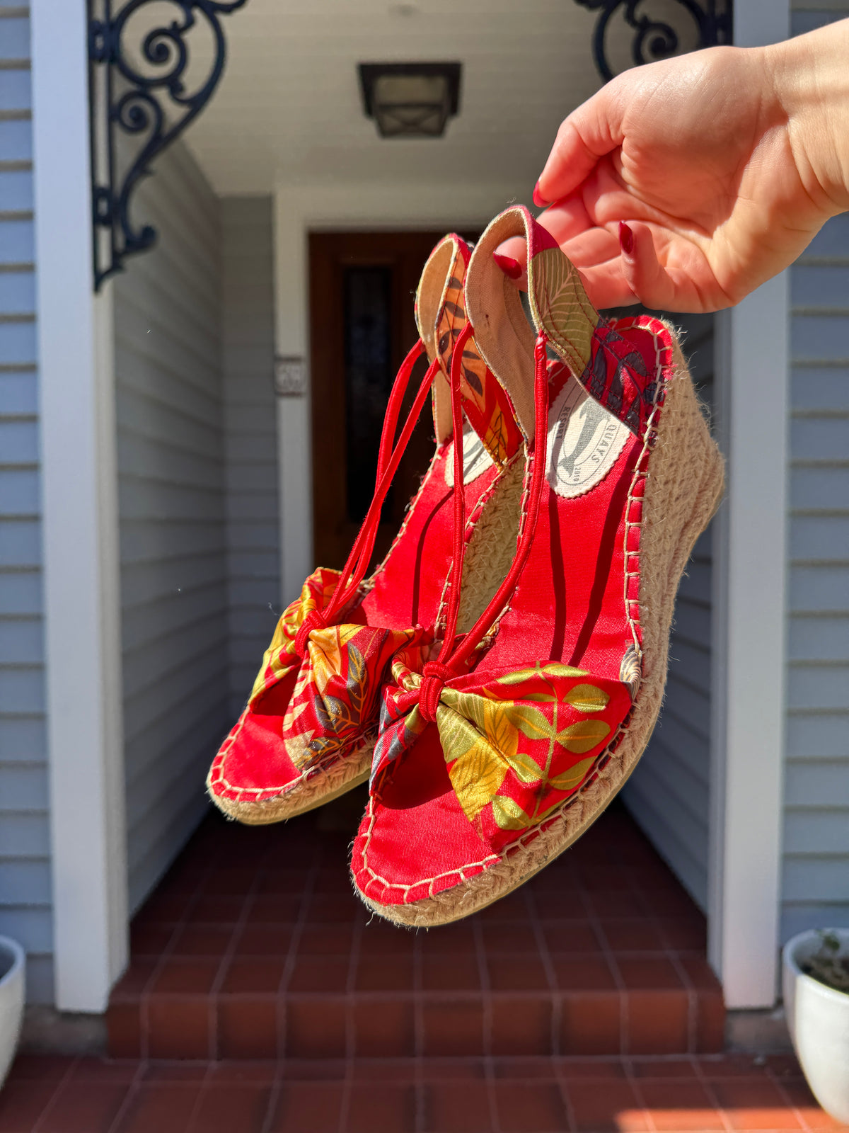 Patterned Wedges | Size 36