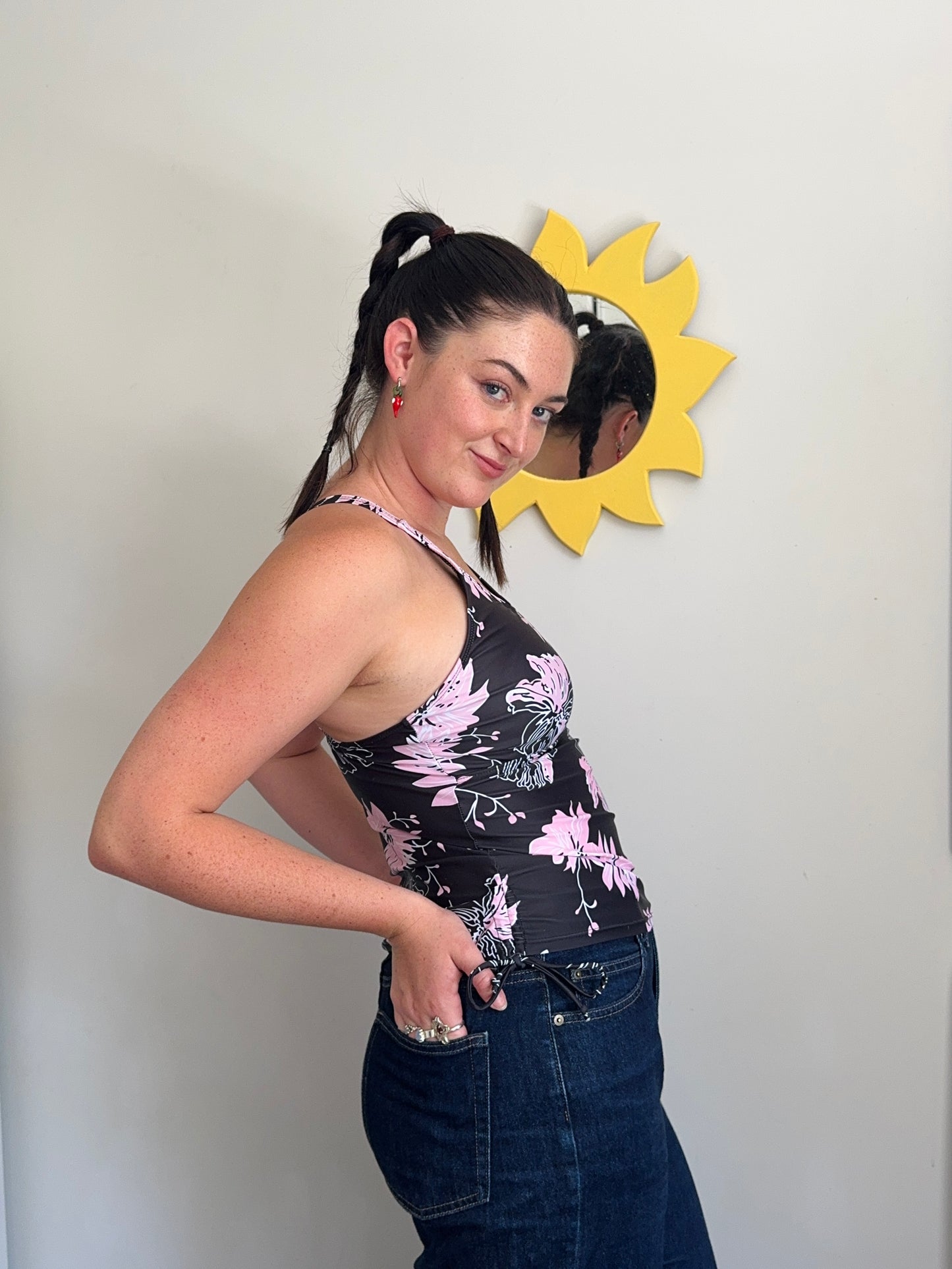 Tankini Floral Top | Size 10-12