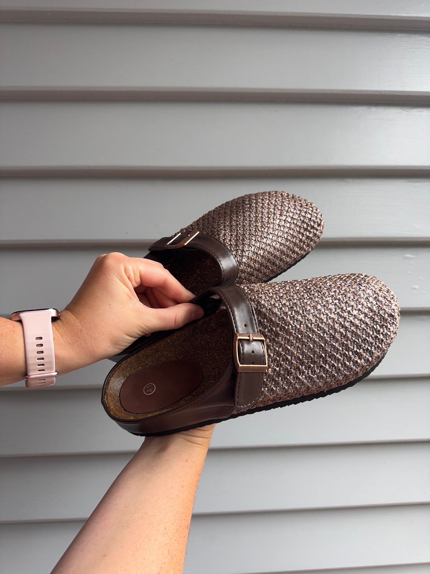 Brown Slide-On Birks | Size 41