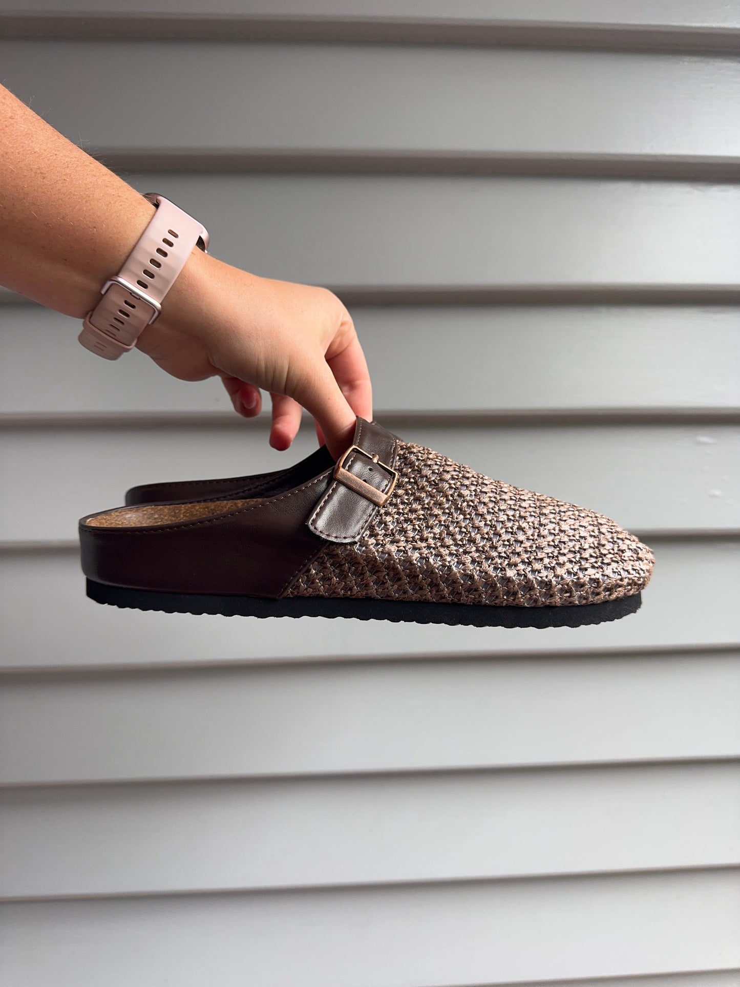 Brown Slide-On Birks | Size 41