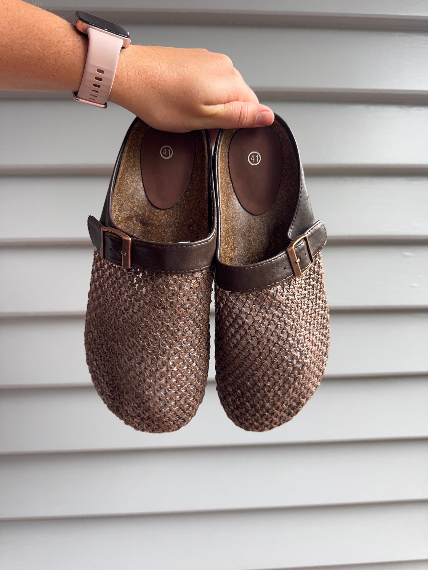 Brown Slide-On Birks | Size 41